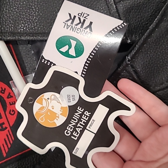 Alpha Cycle Gear Genuine Leather Jacket - Picture 4 of 4